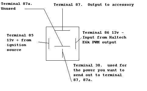 Haltech relay diagram